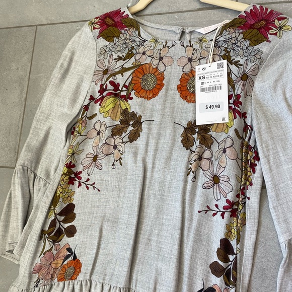 ππππ»BNWT Fall dress from Zara size XS - Picture 2 of 4